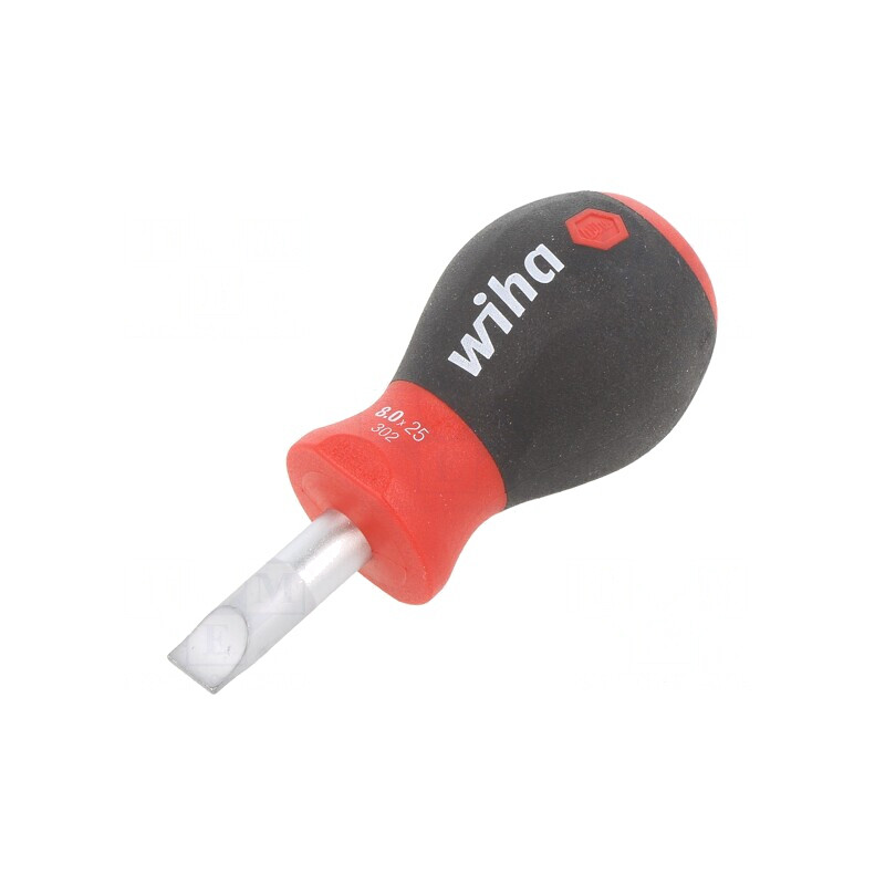 Șurubelniță plată Stubby 8,0x1,2mm SoftFinish 81mm | Electronic-mag.ro | Componente Electronice