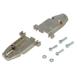 Carcasă pentru conectori D-Sub 9pin și D-Sub HD 15pin | Electronic-mag.ro | Componente Electronice