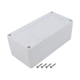 Carcasă Universală 80mm x 160mm x 60mm cu Bucșă din Alamă | Electronic-mag.ro | Componente Electronice