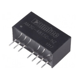 Convertor DC/DC 3W 36-75V la 15V/-15V SIP8 | Electronic-mag.ro | Componente Electronice