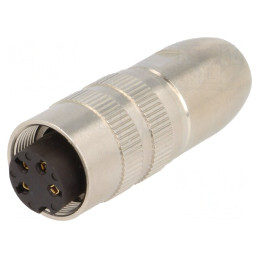 Conector M16 Mufă Mamă 4 PIN 5A 250V | Electronic-mag.ro | Componente Electronice