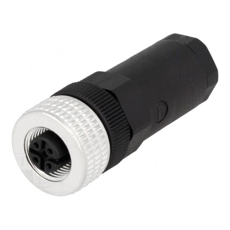 Mufă M12 4-PIN mamă IP67 pentru DeviceNet/CANopen | Electronic-mag.ro | Componente Electronice