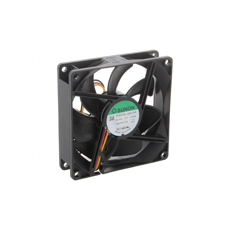 Ventilator DC Axial 12V 92mm 127.4m3/h | Electronic-mag.ro | Componente Electronice