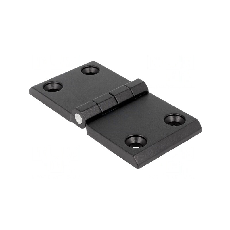 Balama Aluminiu-Zinc Neagră 120mm x 60mm | Electronic-mag.ro | Componente Electronice