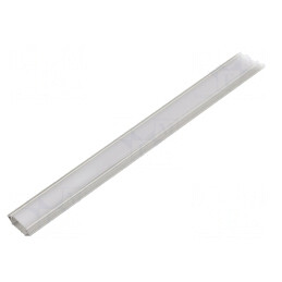 Profil Aluminiu 1m pentru Module LED Lăptoasă Naturală | Electronic-mag.ro | Componente Electronice