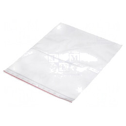 Pungă cu fermoar 300mm x 250mm polietilenă | Electronic-mag.ro | Componente Electronice