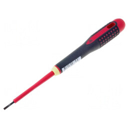 Șurubelniță Izolată Plată 2,5x0,4mm 75mm 1kVAC | Electronic-mag.ro | Componente Electronice