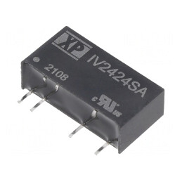 Convertor DC/DC 1W 24V 42mA SIP 80kHz | Electronic-mag.ro | Componente Electronice