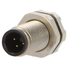 Conector M5 Tată 3 Pini Aurit IP67