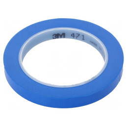 Bandă de marcare albastră 33m x 12mm | Electronic-mag.ro | Componente Electronice