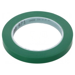 Bandă de marcare verde 33m x 12mm | Electronic-mag.ro | Componente Electronice
