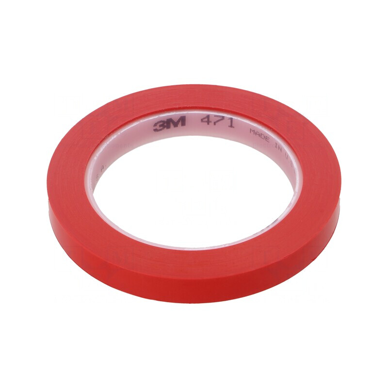 Bandă de marcare roșie 33m x 12mm | Electronic-mag.ro | Componente Electronice