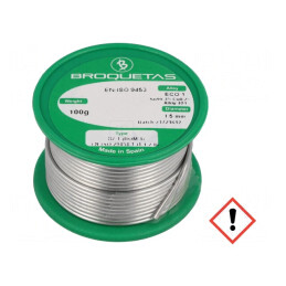 Sârmă de lipit fără plumb 1,5mm 0,1kg | Electronic-mag.ro | Componente Electronice