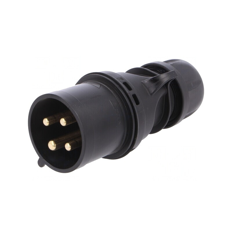 Conector Alimentare AC Trifazat 32A 400V IP44 Mufă Tată | Electronic-mag.ro | Componente Electronice Conector Alimentare AC Trifazat 32A 400V IP44 Mufă Tată | Electronic-mag.ro | Componente Electronice
