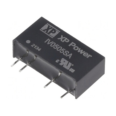 Convertor DC/DC 1W 5V 5VDC 200mA SIP 80kHz | Electronic-mag.ro | Componente Electronice