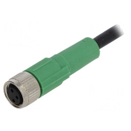 Cablu Conectare M8 1,5m 250VAC 4A PVC | Electronic-mag.ro | Componente Electronice