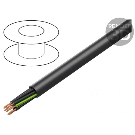 Cablu ÖLFLEX® ROBUST 210 10G1,5mm2 Cu 300/500V Neecranat | Electronic-mag.ro | Componente Electronice