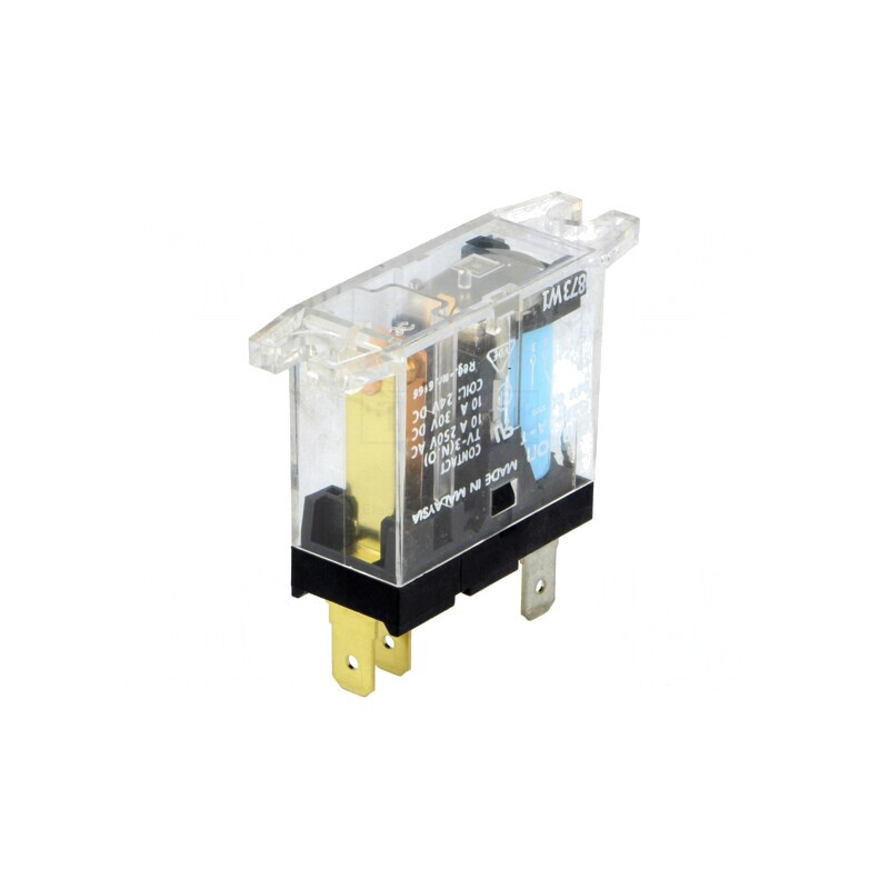 Releu Electromagnetic SPST-NO 24VDC 10A 250VAC | Electronic-mag.ro | Componente Electronice