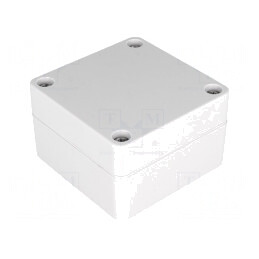 Carcasă Universală ABS Gri 65x65x40mm | Electronic-mag.ro | Componente Electronice