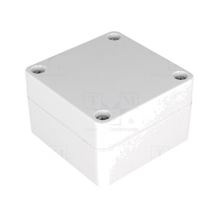 Carcasă Universală ABS Gri 65x65x40mm | Electronic-mag.ro | Componente Electronice