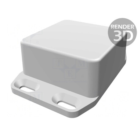 Carcasă Universală cu Lame de Fixare 50x50x21mm | Electronic-mag.ro | Componente Electronice