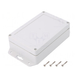 Carcasă universală ABS gri deschis 100x150x45mm | Electronic-mag.ro | Componente Electronice