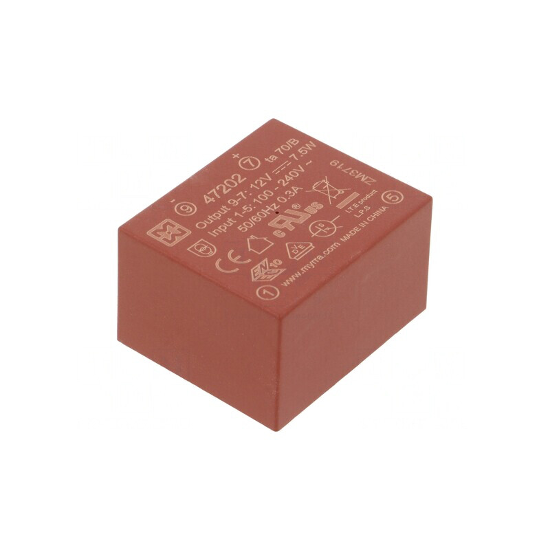Convertor AC/DC 7,5W 12VDC | Electronic-mag.ro | Componente Electronice