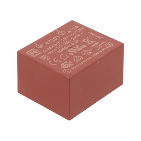 Convertor AC/DC 7.5W 15VDC | Electronic-mag.ro | Componente Electronice
