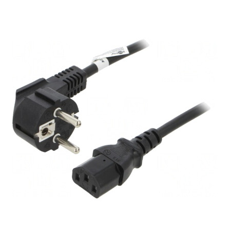 Cablu Alimentare 3m CEE 7/7 la IEC C13 10A | Electronic-mag.ro | Componente Electronice