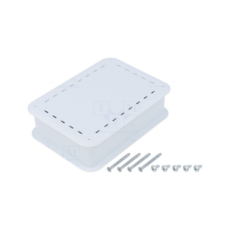 Carcasă Universală Albă 73,7x100,8x29,2 mm | Electronic-mag.ro | Componente Electronice