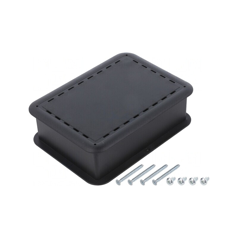 Carcasă Universală Neagră 73,7x100,8x29,2 mm | Electronic-mag.ro | Componente Electronice