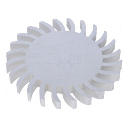 Radiator LED 105mm 10mm 2K/W | Electronic-mag.ro | Componente Electronice
