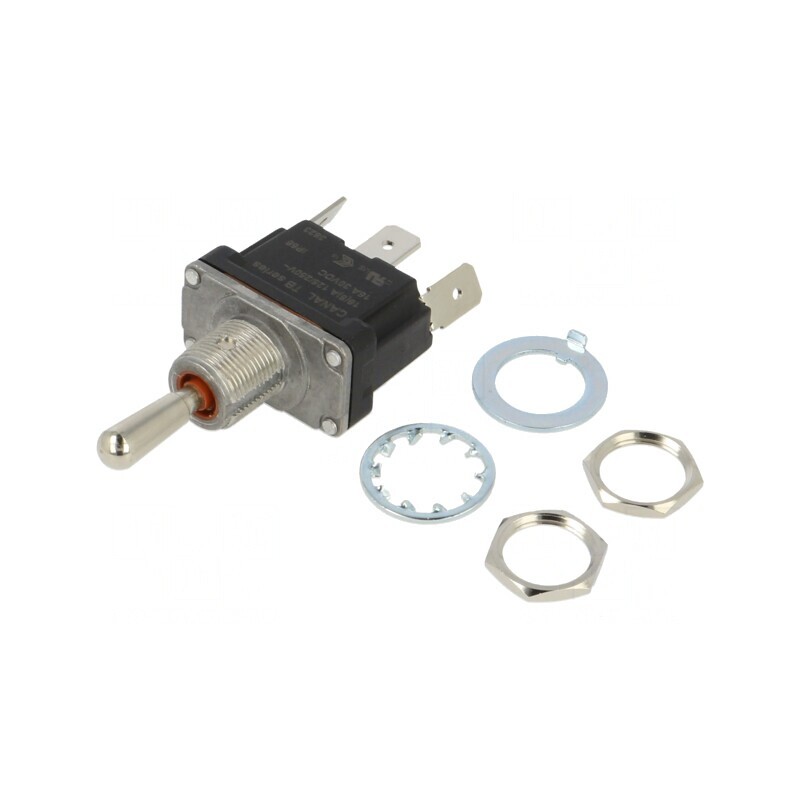 Comutator Basculant 3 Pozitii ON-OFF-ON 16A 250V IP68 | Electronic-mag.ro | Componente Electronice