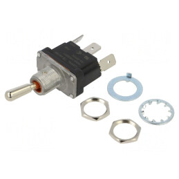Comutator Basculant 2 Poz SPDT 16A 250VAC 30VDC | Electronic-mag.ro | Componente Electronice