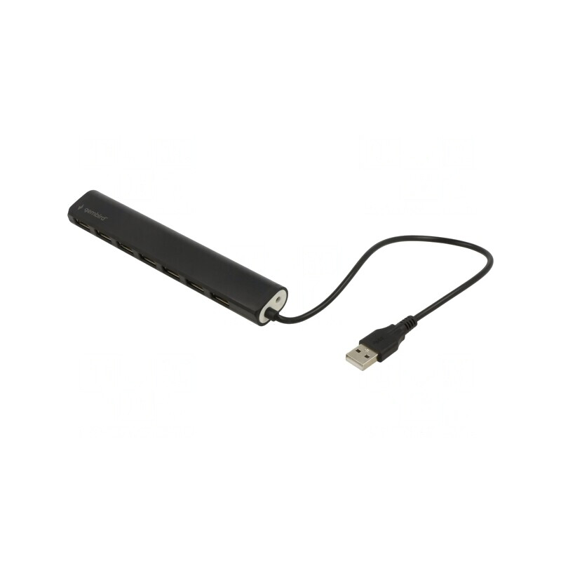 Hub USB 2.0 Negru 7 Porturi 0,3m | Electronic-mag.ro | Componente Electronice Hub USB 2.0 Negru 7 Porturi 0,3m | Electronic-mag.ro | Componente Electronice