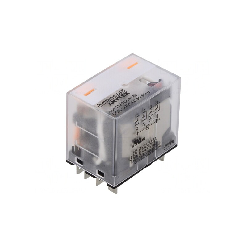 Releu Electromagnetic Industrial 4PDT 220V 12A | Electronic-mag.ro | Componente Electronice Releu Electromagnetic Industrial 4PDT 220V 12A | Electronic-mag.ro | Componente Electronice