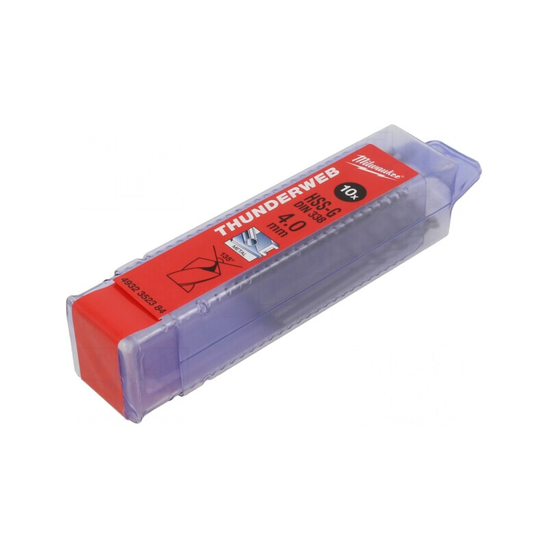 Set 10 Burghie Metal 4mm HSS-G | Electronic-mag.ro | Componente Electronice