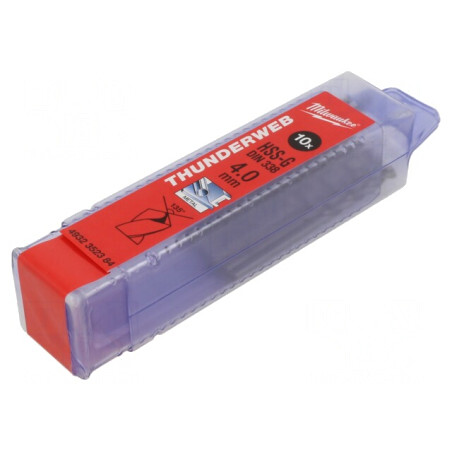 Set 10 Burghie Metal 4mm HSS-G | Electronic-mag.ro | Componente Electronice