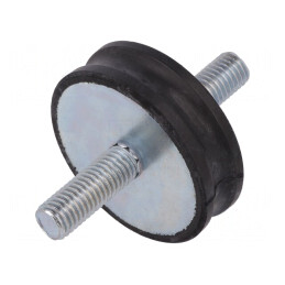 Atenuator de Vibrații M10 50mm 15mm Guma | Electronic-mag.ro | Componente Electronice