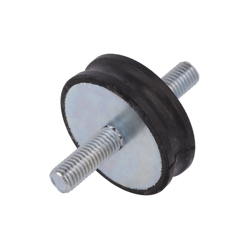 Atenuator de Vibrații M10 50mm 15mm Guma | Electronic-mag.ro | Componente Electronice