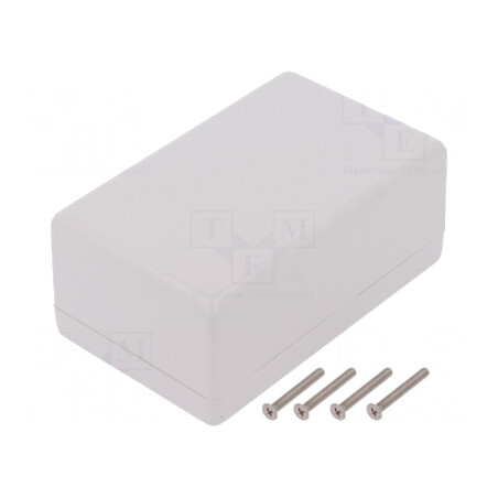 Carcasă universală ABS gri IP65 66mm x 105mm x 45mm | Electronic-mag.ro | Componente Electronice