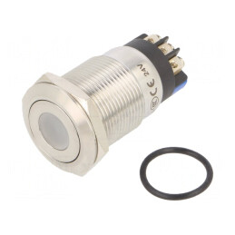 Comutator Anti-Vandalism SPDT IP65 3A/220VAC 5A/24VDC | Electronic-mag.ro | Componente Electronice