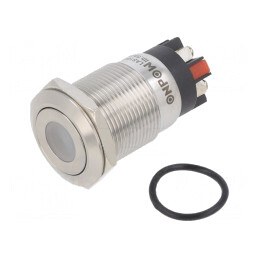 Comutator anti-vandalism 2 poziții SPDT IP65 3A/220VAC 5A/24VDC | Electronic-mag.ro | Componente Electronice