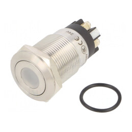 Comutator anti-vandalism SPDT IP65 3A/220VAC 5A/24VDC | Electronic-mag.ro | Componente Electronice
