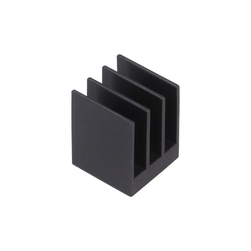 Radiator Extrudat cu Aripioare BGA Negru 15x15mm | Electronic-mag.ro | Componente Electronice Radiator Extrudat cu Aripioare BGA Negru 15x15mm | Electronic-mag.ro | Componente Electronice