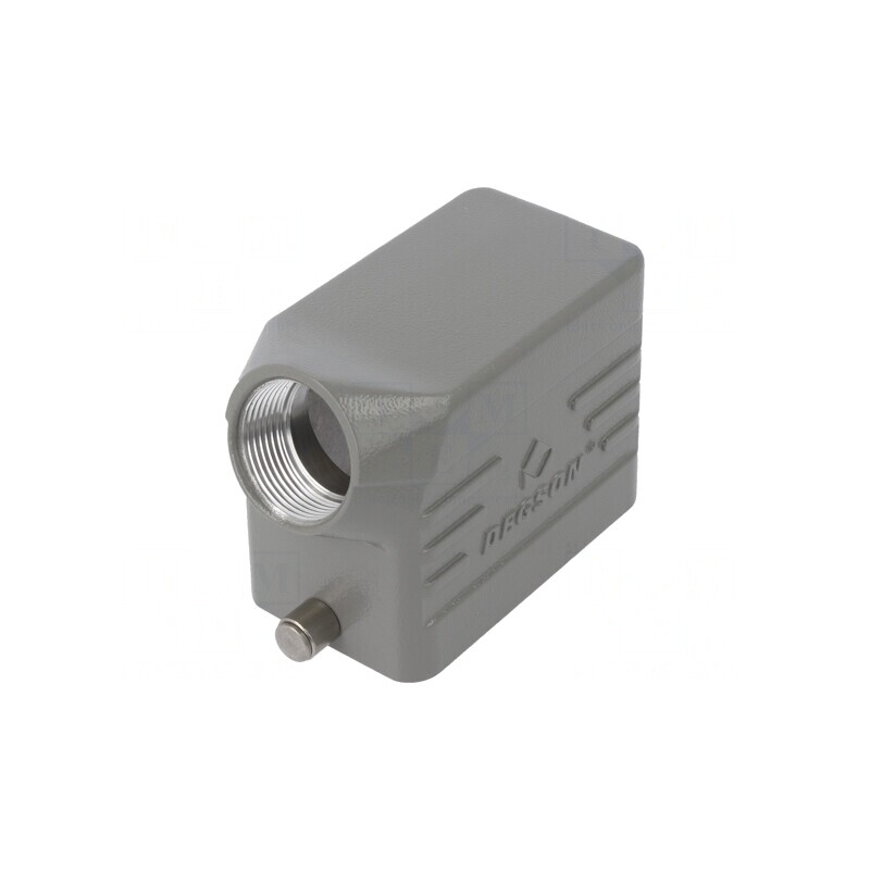 Carcasă pentru conectori HDC pe cablu M25, dimensiune D10B | Electronic-mag.ro | Componente Electronice