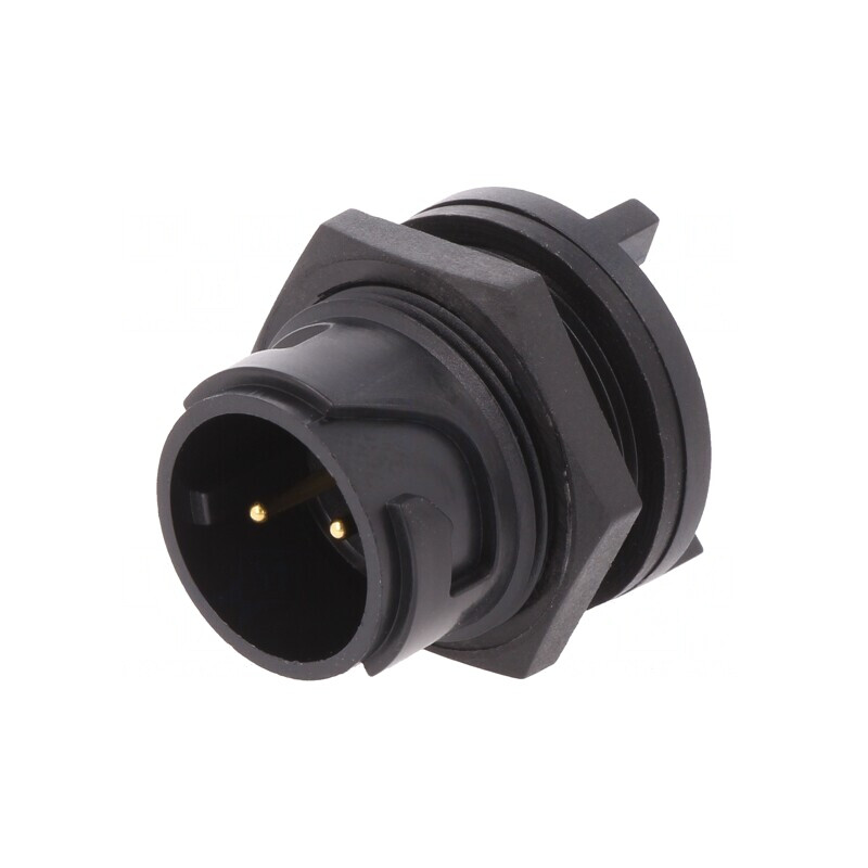 Conector Circular Buccaneer 4000 2 PIN Aurit THT | Electronic-mag.ro | Componente Electronice