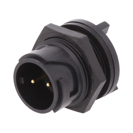 Conector Circular Buccaneer 4000 2 PIN Aurit THT | Electronic-mag.ro | Componente Electronice