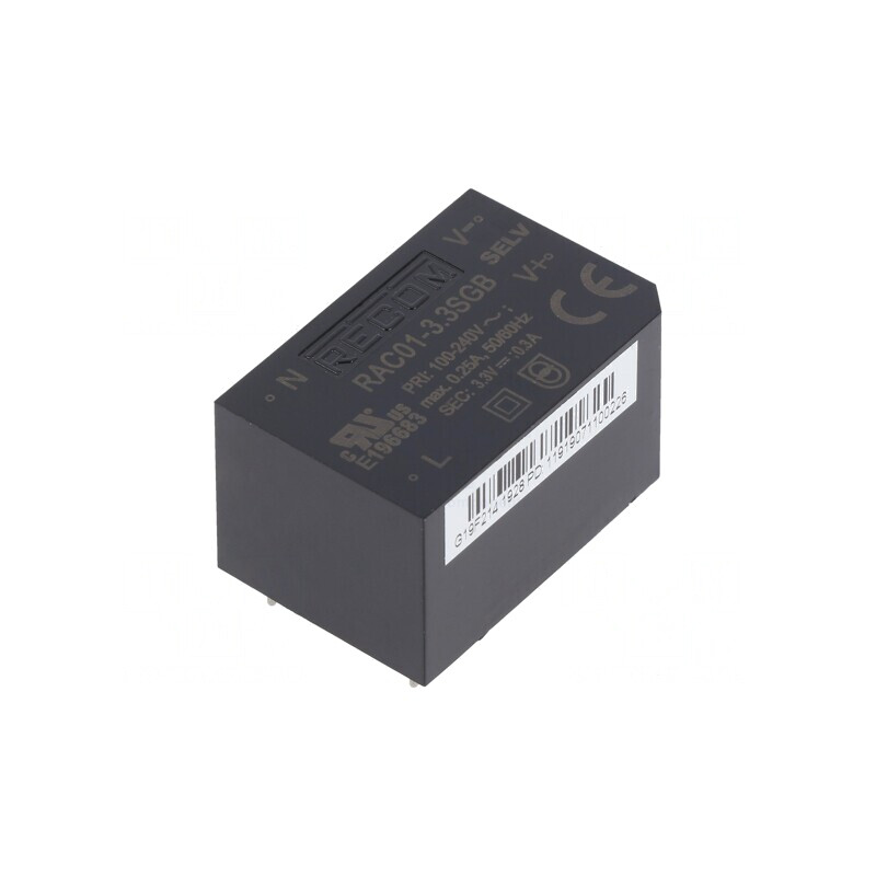 Convertor AC/DC 1W 3,3V 303mA PCB | Electronic-mag.ro | Componente Electronice