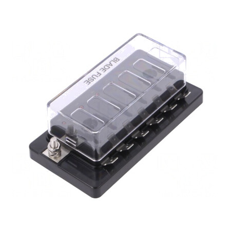 Cutii siguranţe 19mm 30A conectori 6,4mm | Electronic-mag.ro | Componente Electronice